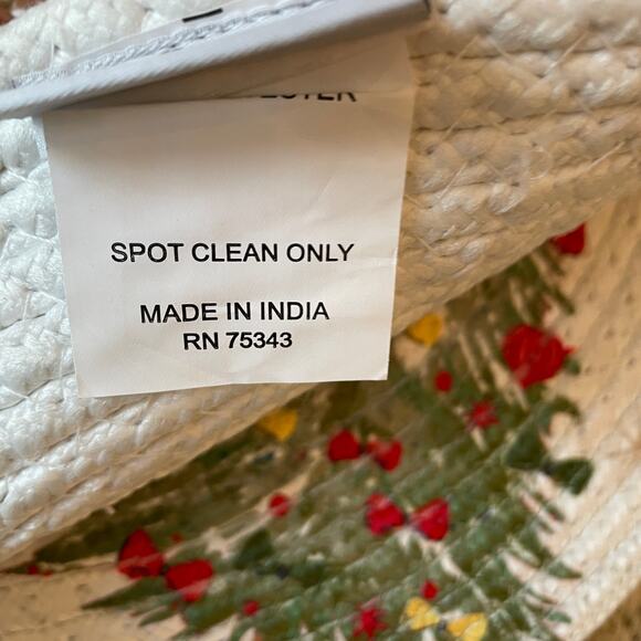 NICOLE MILLER Gingerbread Placemats 15in Set of 4 Christmas Holiday New - Picture 7 of 8